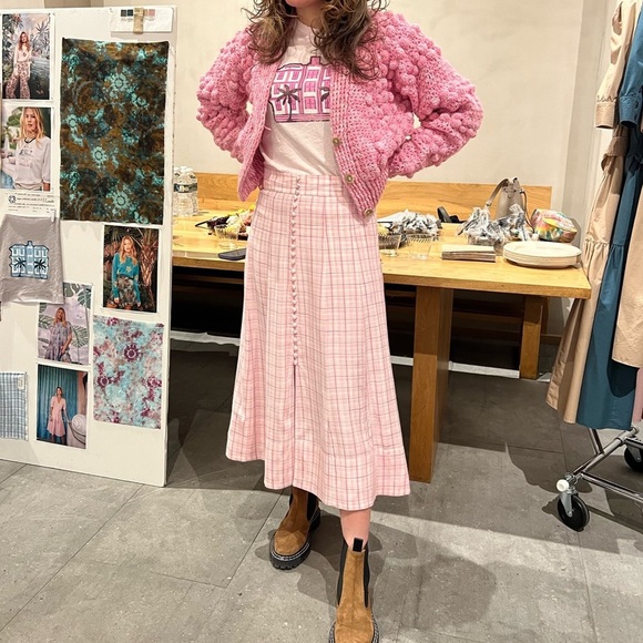 NWT The Westside Plaid Skirt - Picture 2 of 11